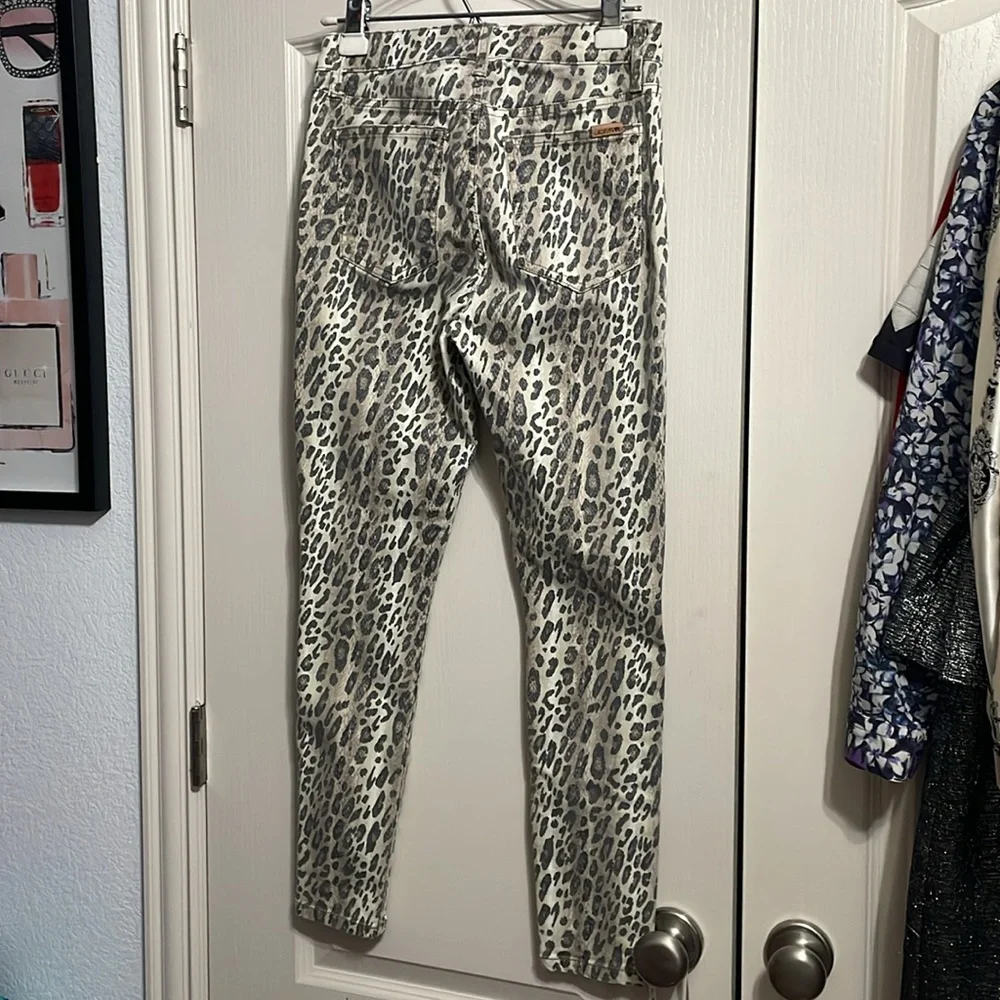 Joe's Jeans‎ Charlie High Rise Skinny Ankle Jeans in Leopard Print
